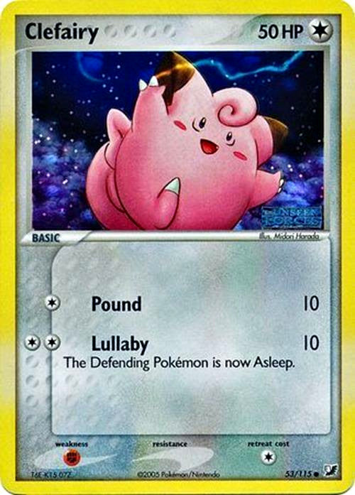 Clefairy (53/115) (Stamped) [EX: Unseen Forces] | Exor Games Dartmouth