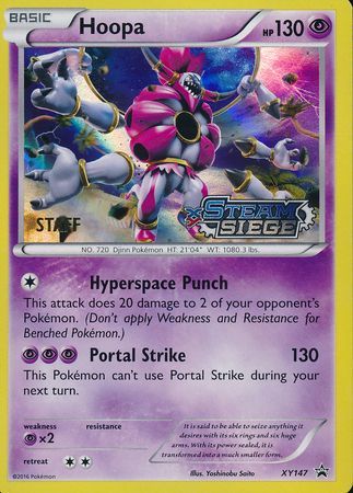 Hoopa (XY147) (Staff) [XY: Black Star Promos] | Exor Games Dartmouth