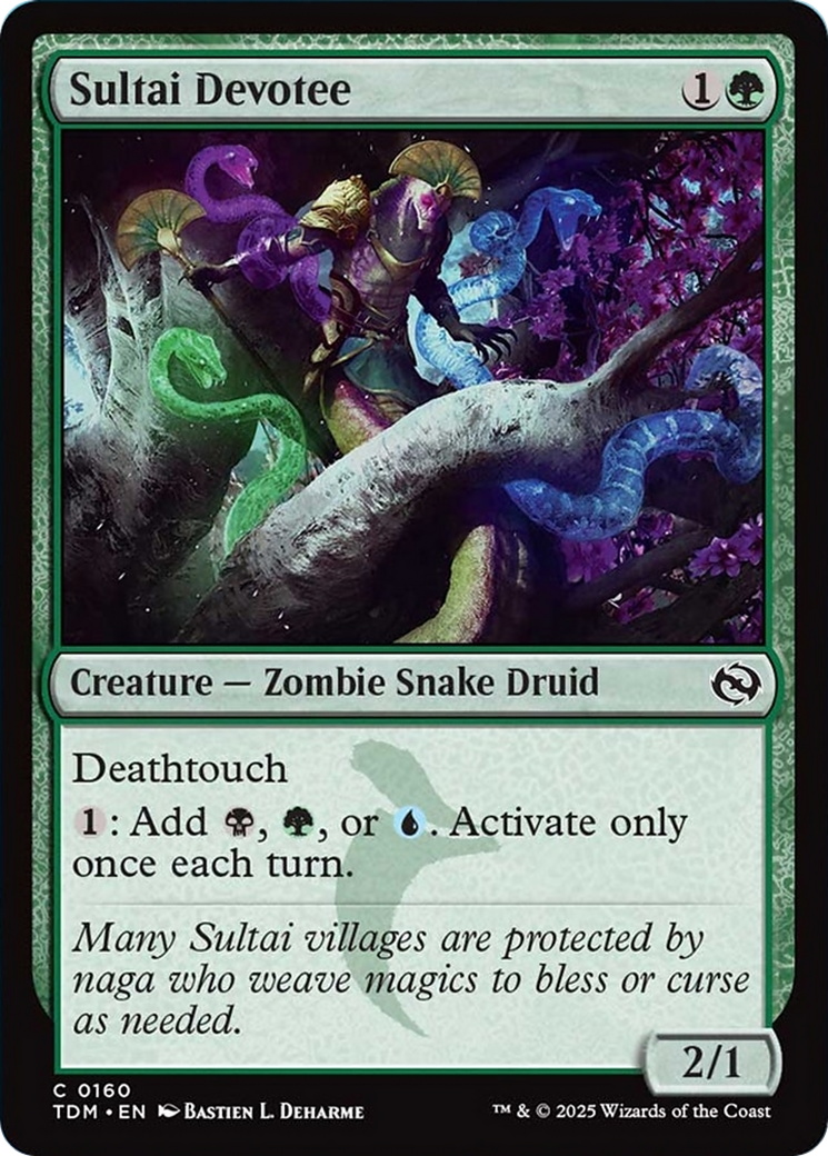 Sultai Devotee [Tarkir: Dragonstorm] | Exor Games Dartmouth