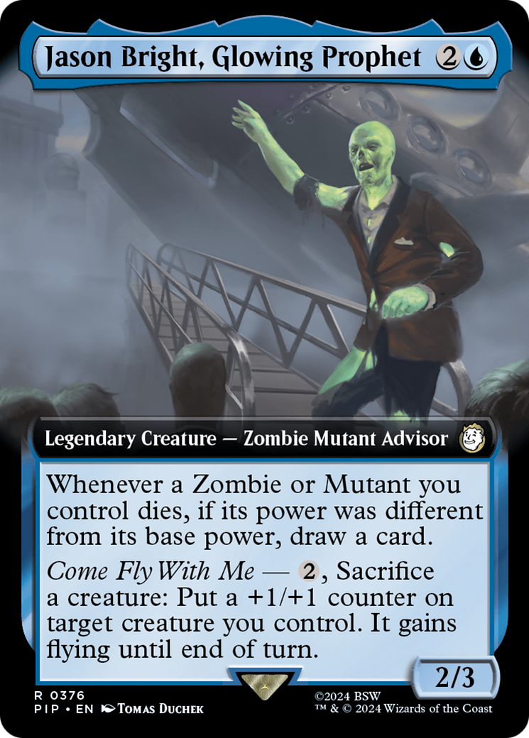 Jason Bright, Glowing Prophet (Extended Art) [Fallout] | Exor Games Dartmouth