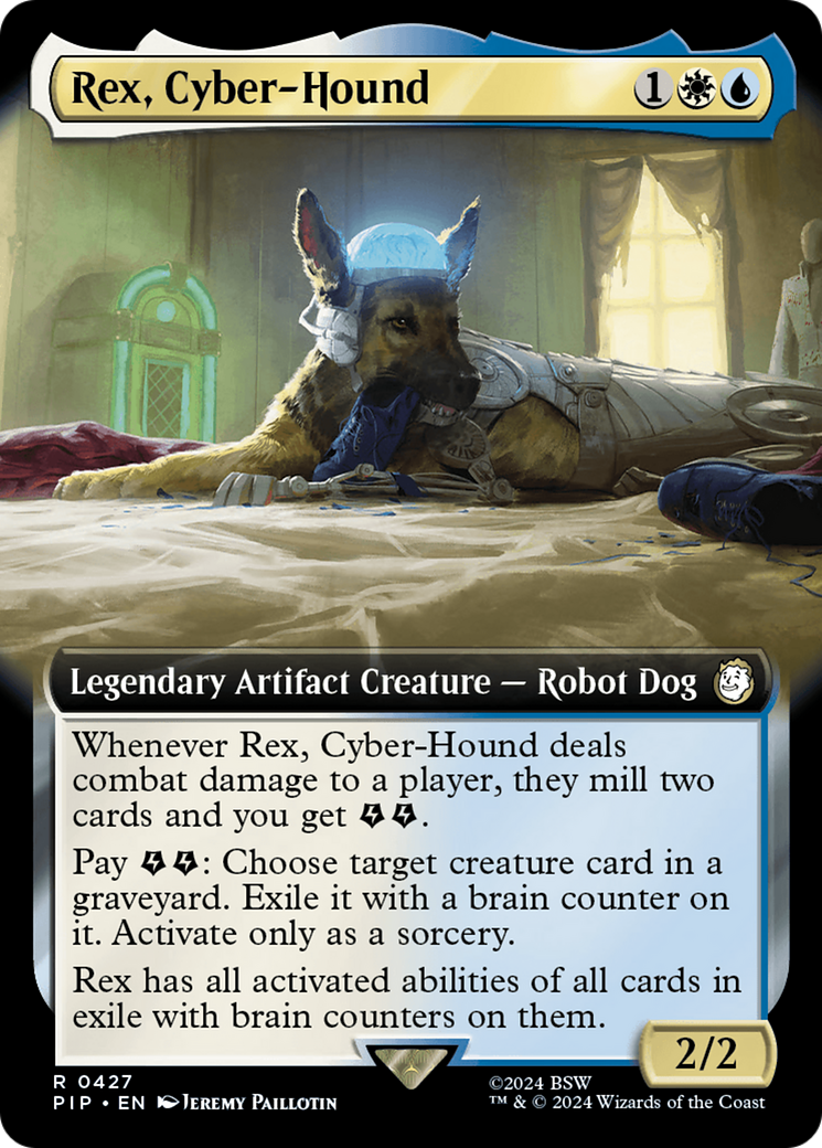 Rex, Cyber-Hound (Extended Art) [Fallout] | Exor Games Dartmouth