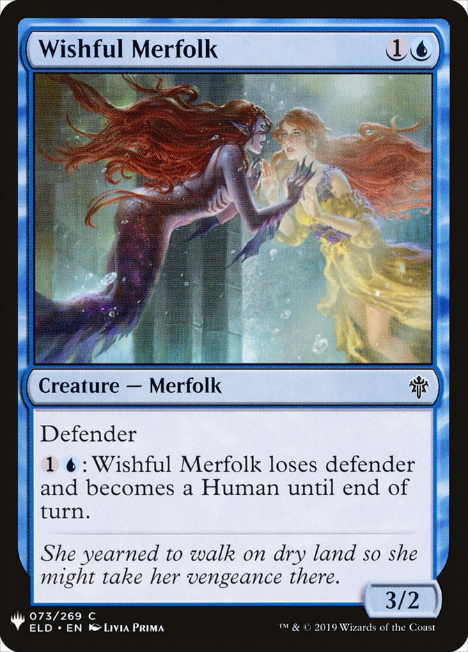 Wishful Merfolk [Mystery Booster] | Exor Games Dartmouth