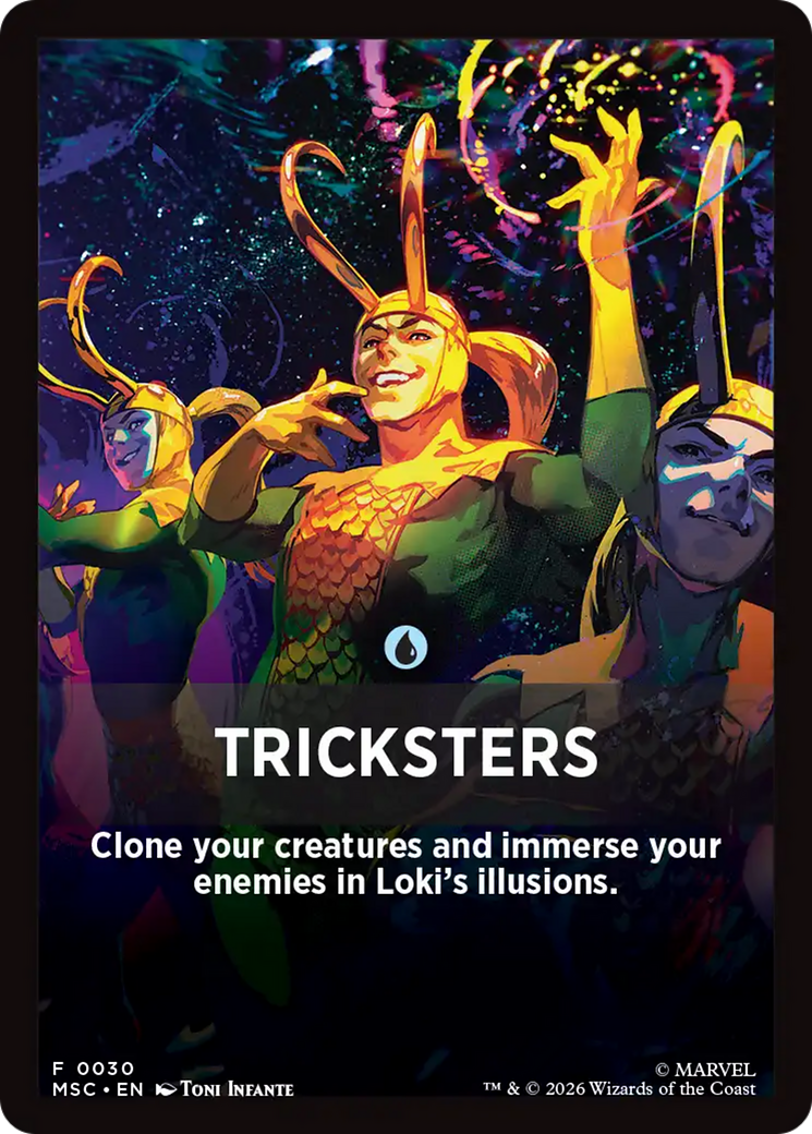 Tricksters Theme Card [Marvel Super Heroes Commander] | Exor Games Dartmouth