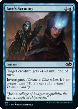 Jace's Scrutiny [Jumpstart 2022] | Exor Games Dartmouth