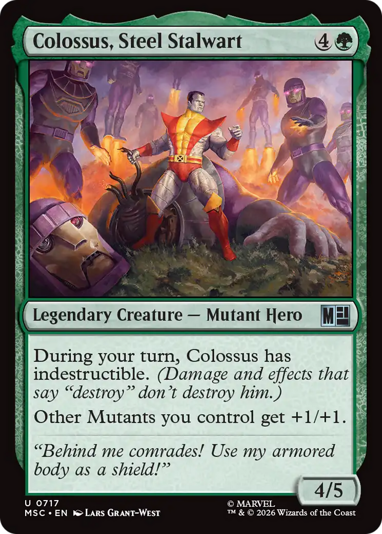 Colossus, Steel Stalwart [Marvel Super Heroes Commander] | Exor Games Dartmouth