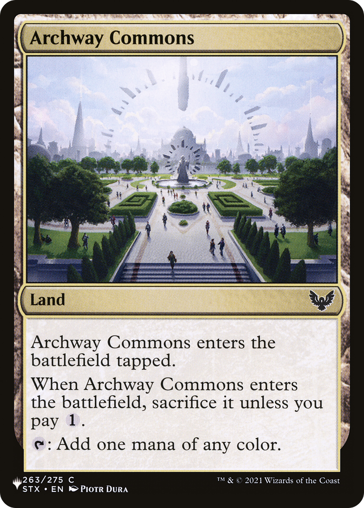 Archway Commons [The List] | Exor Games Dartmouth