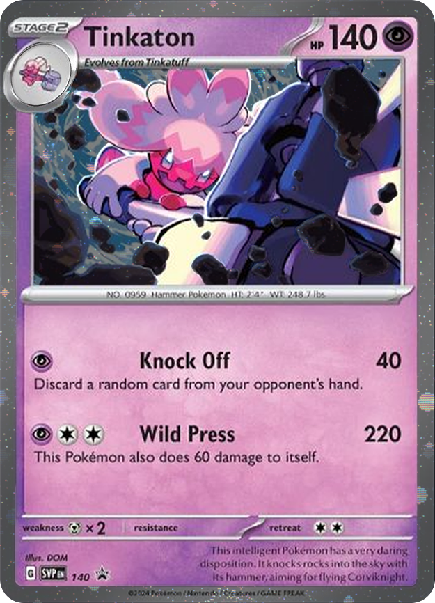 Tinkaton (SVP140) (Cosmos Holo) [SV: Scarlet & Violet Promo Cards] | Exor Games Dartmouth