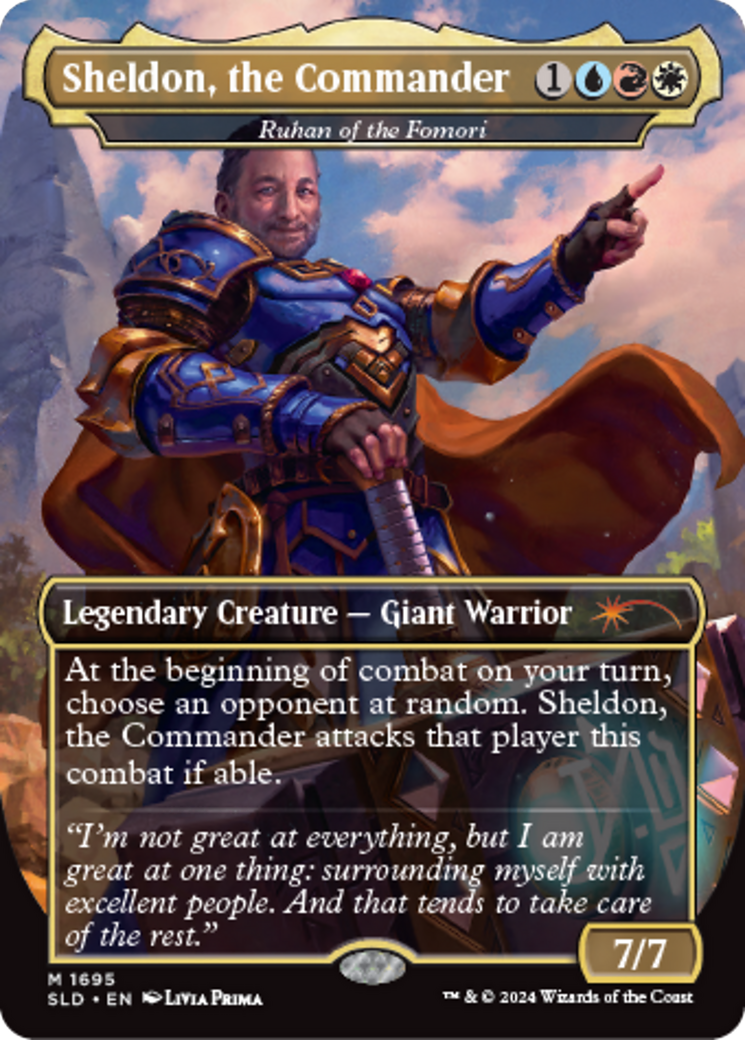 Ruhan of the Fomori - Sheldon, the Commander [Secret Lair: Sheldon's Spellbook] | Exor Games Dartmouth