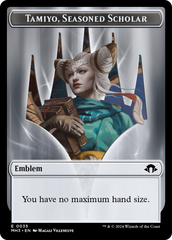 Tamiyo, Seasoned Scholar // Energy Reserve Double-Sided Token [Modern Horizons 3 Tokens] | Exor Games Dartmouth