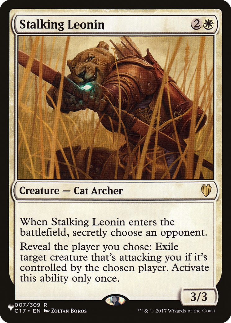 Stalking Leonin [The List] | Exor Games Dartmouth