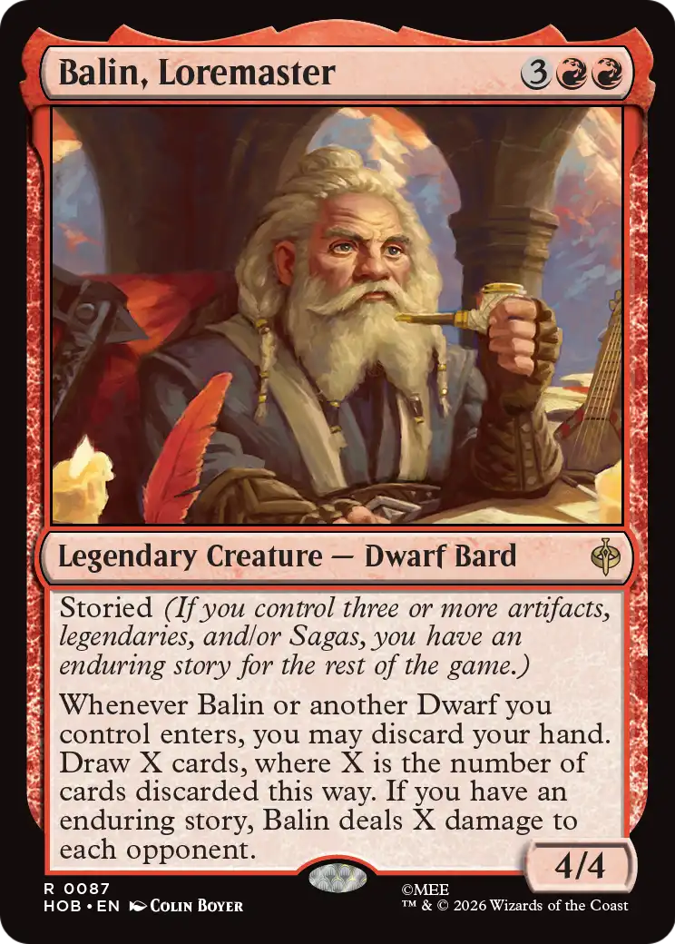 Balin, Tremaster [The Hobbit] | Exor Games Dartmouth
