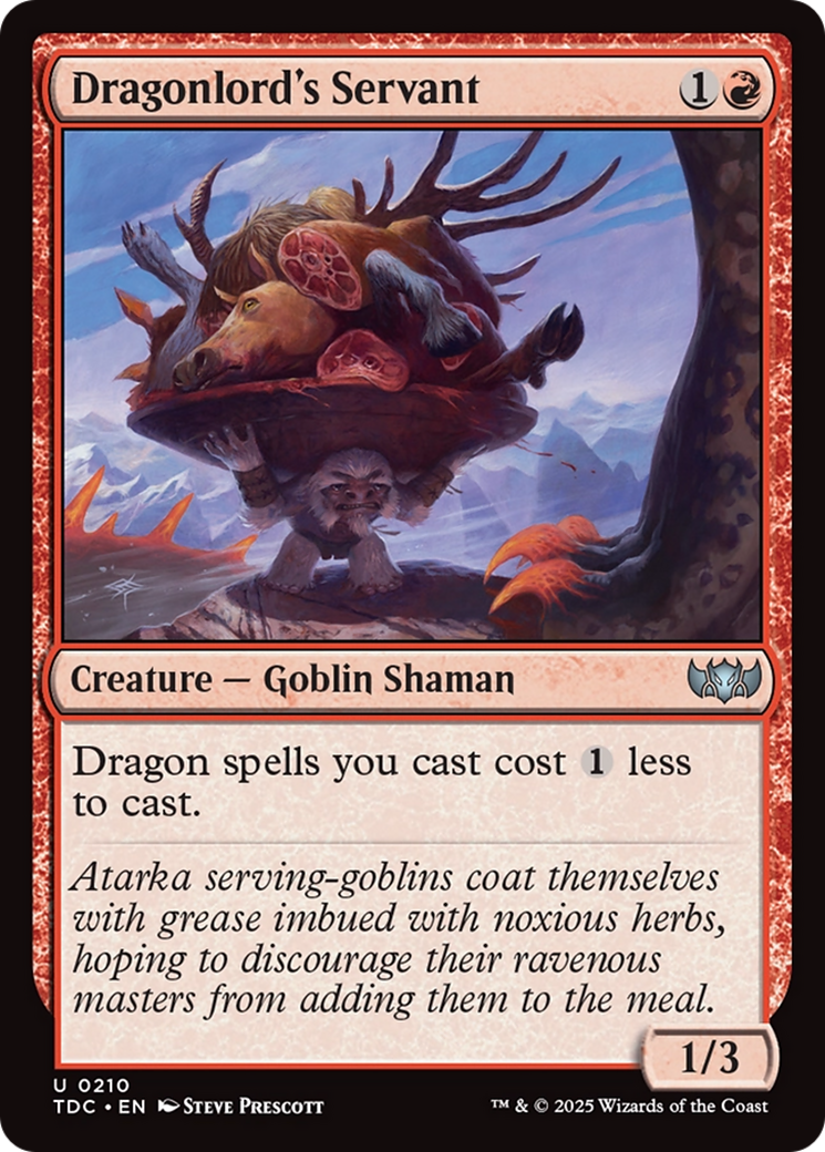 Dragonlord's Servant [Tarkir: Dragonstorm Commander] | Exor Games Dartmouth