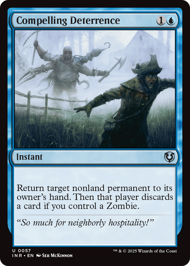 Compelling Deterrence [Innistrad Remastered] | Exor Games Dartmouth