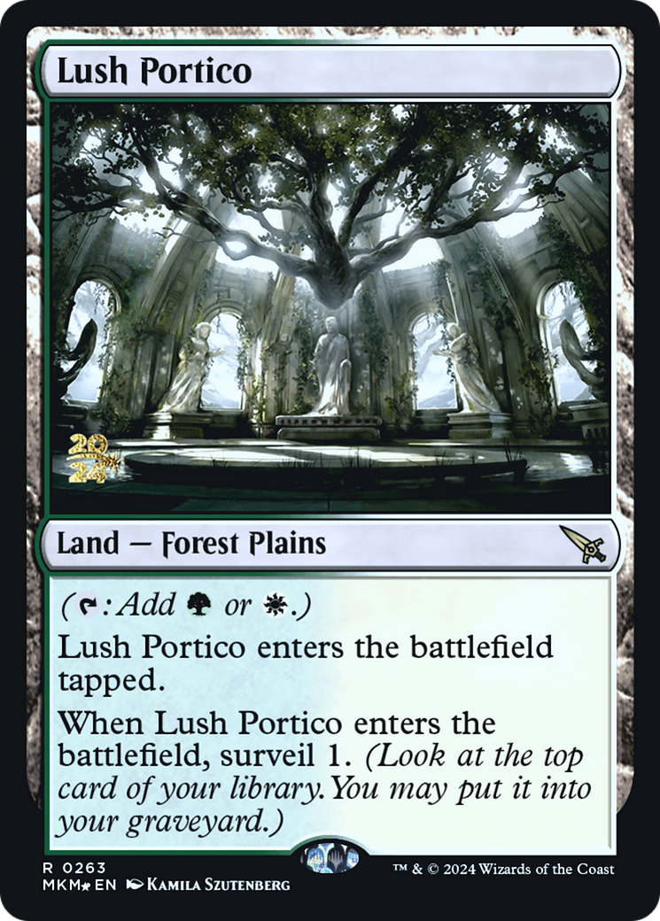 Lush Portico [Murders at Karlov Manor Prerelease Promos] | Exor Games Dartmouth