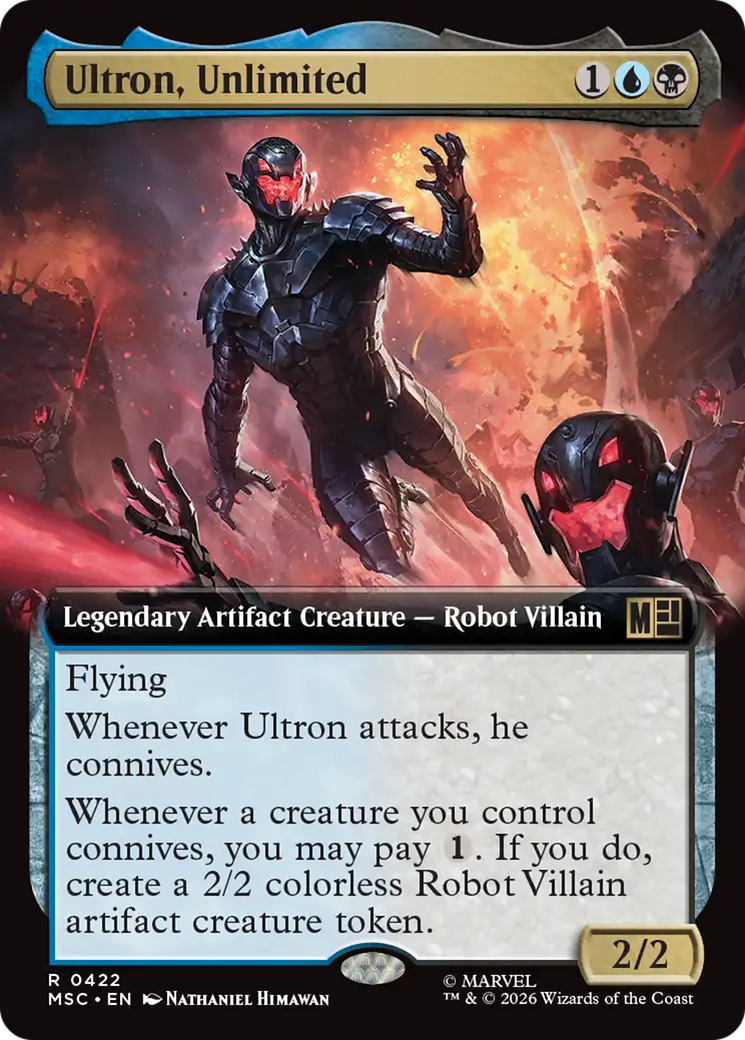 Ultron, Unlimited (Extended Art) [Marvel Super Heroes Commander] | Exor Games Dartmouth