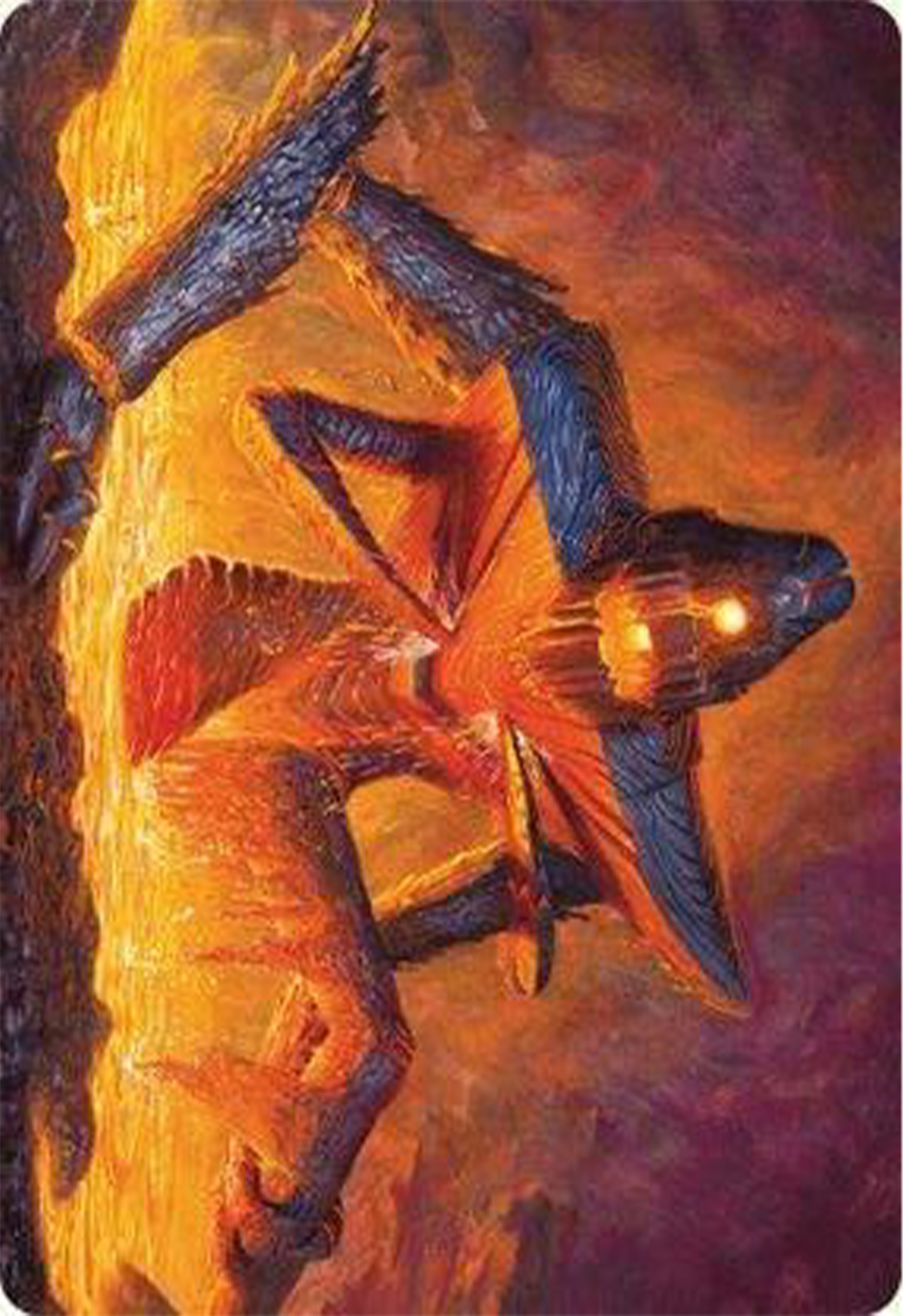 Molten Gatekeeper Art Card [Modern Horizons 3 Art Series] | Exor Games Dartmouth