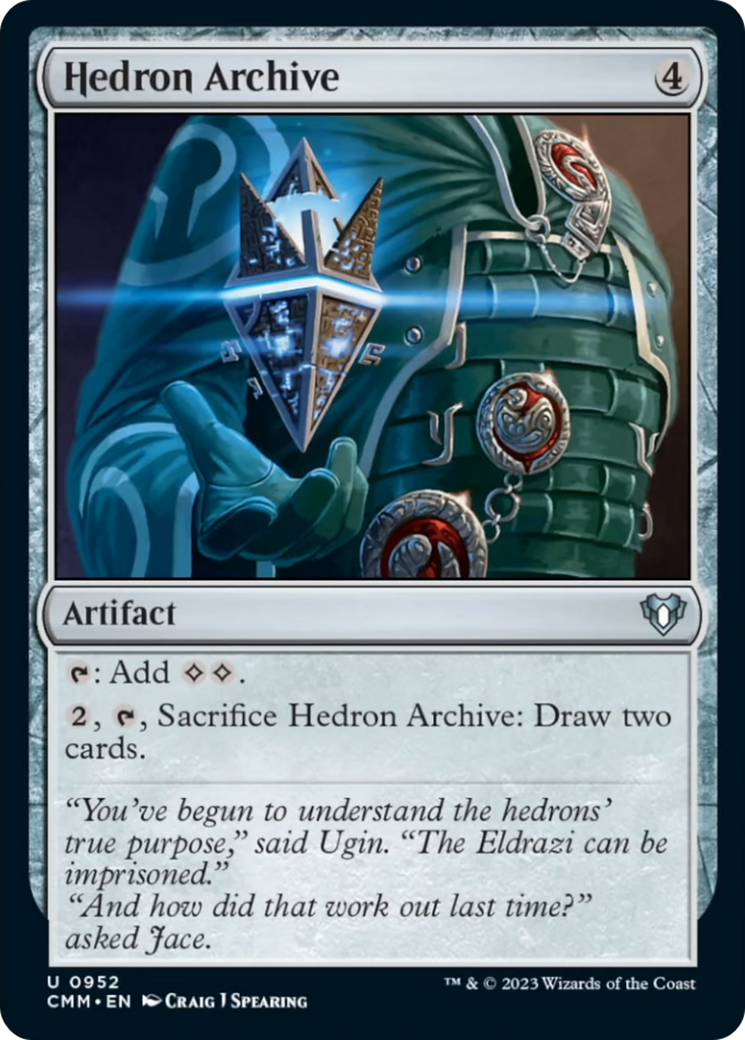 Hedron Archive [Commander Masters] | Exor Games Dartmouth