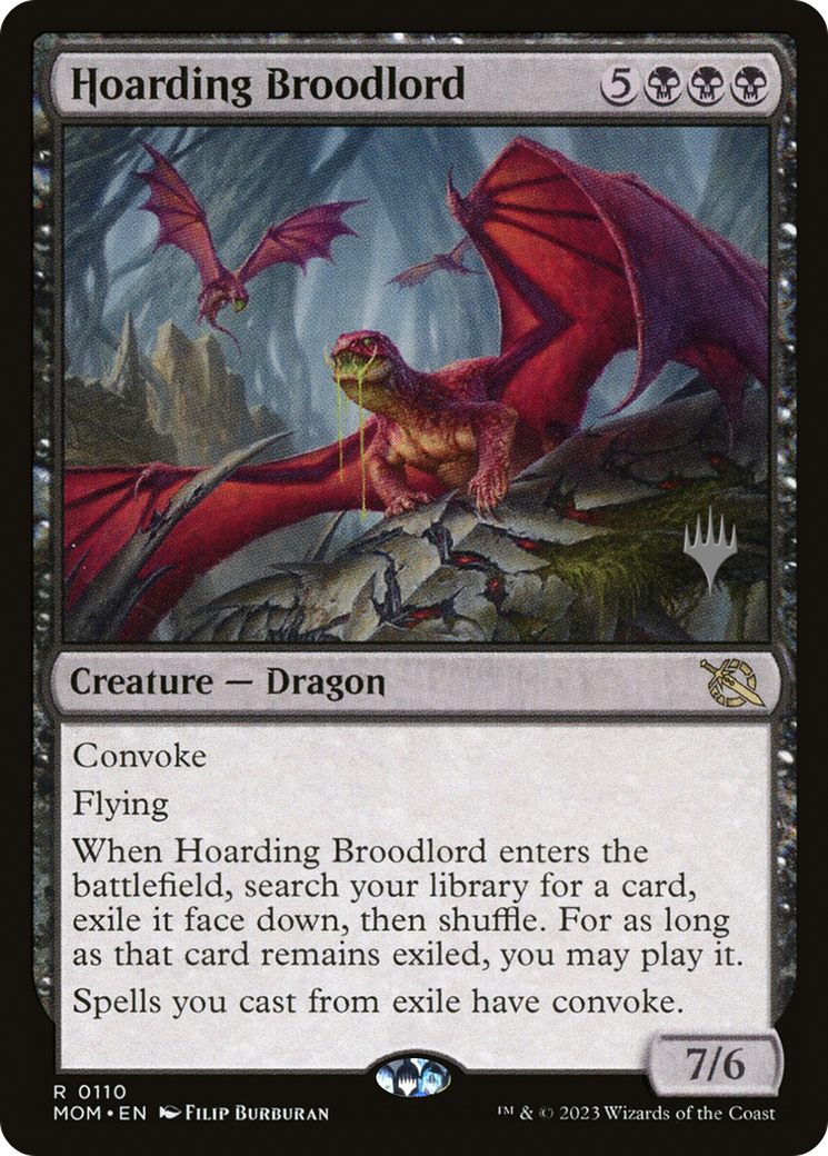 Hoarding Broodlord (Promo Pack) [March of the Machine Promos] | Exor Games Dartmouth