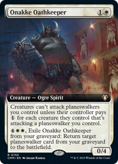 Onakke Oathkeeper (Extended Art) [Commander Masters] | Exor Games Dartmouth