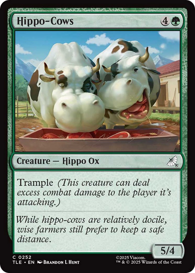 Hippo-Cows [Avatar: The Last Airbender: Eternal-Legal] | Exor Games Dartmouth