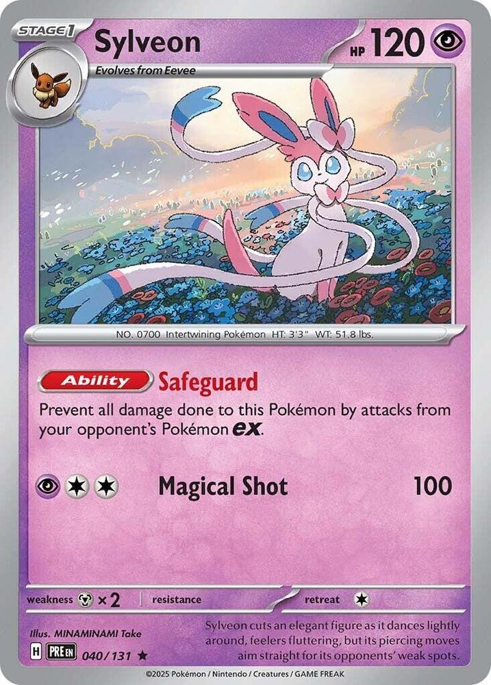 Sylveon (040/131) [Scarlet & Violet: Prismatic Evolutions] | Exor Games Dartmouth