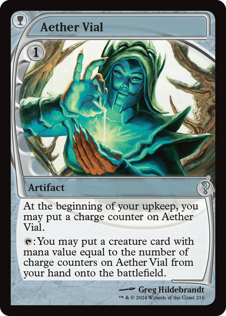 Aether Vial (Future Sight) [Mystery Booster 2] | Exor Games Dartmouth