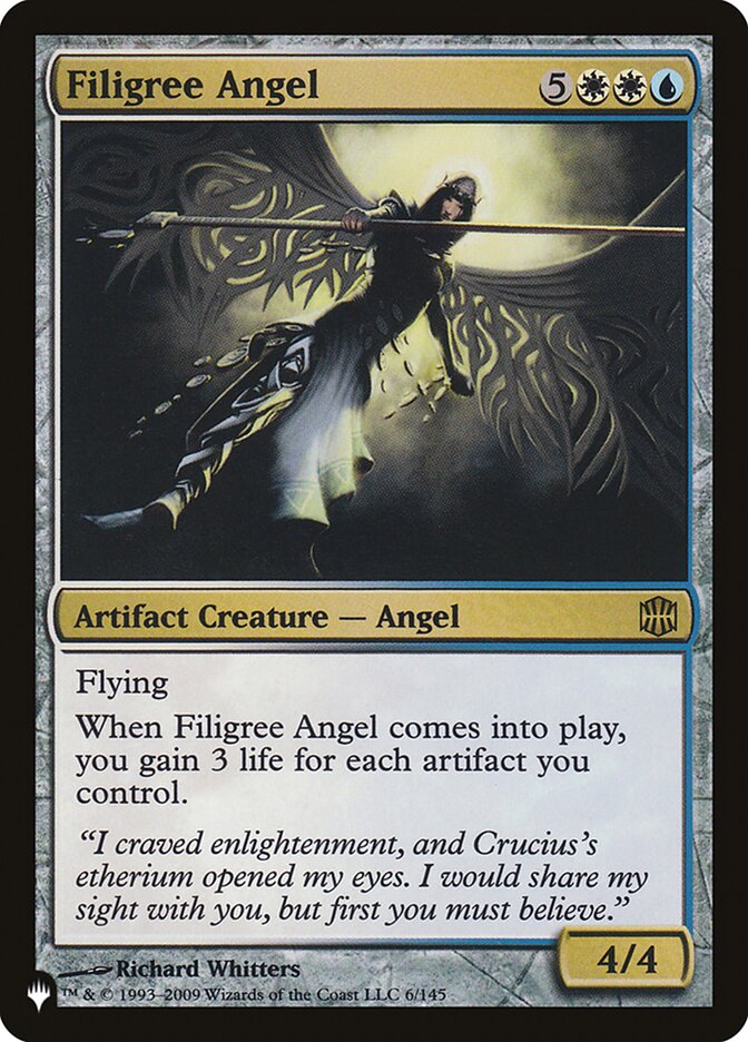 Filigree Angel [The List] | Exor Games Dartmouth