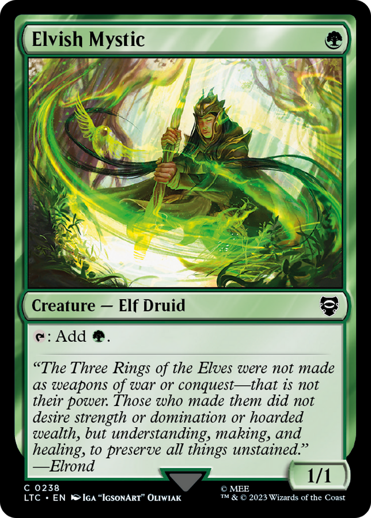 Elvish Mystic [The Lord of the Rings: Tales of Middle-Earth Commander] | Exor Games Dartmouth