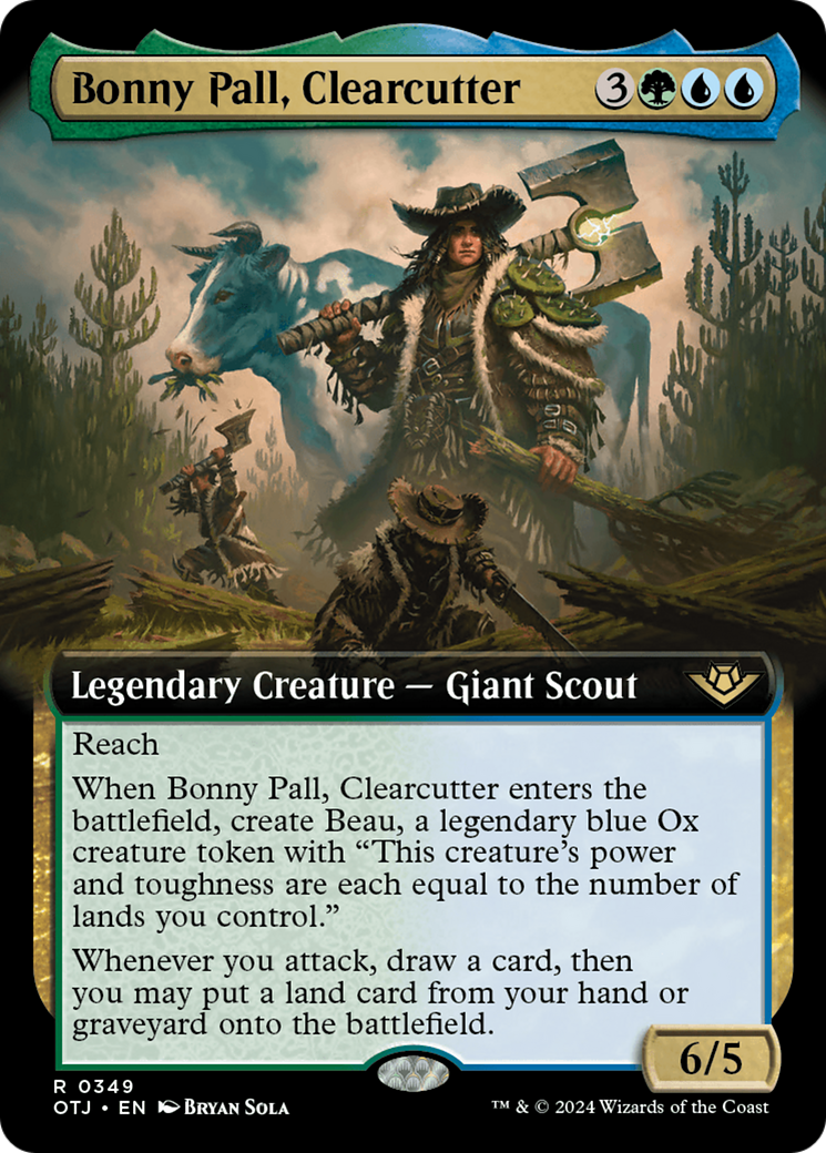 Bonny Pall, Clearcutter (Extended Art) [Outlaws of Thunder Junction] | Exor Games Dartmouth