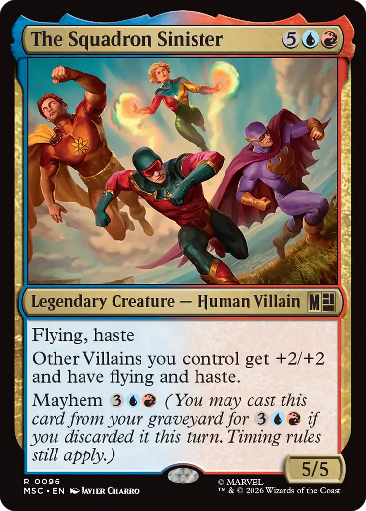 The Squadron Sinister [Marvel Super Heroes Commander] | Exor Games Dartmouth
