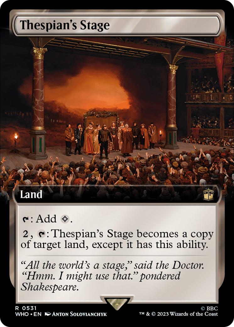 Thespian's Stage (Extended Art) [Doctor Who] | Exor Games Dartmouth