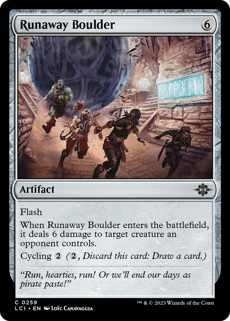 Runaway Boulder [The Lost Caverns of Ixalan] | Exor Games Dartmouth