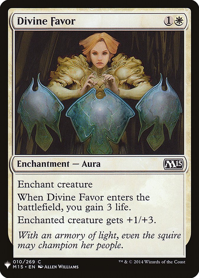 Divine Favor [Mystery Booster] | Exor Games Dartmouth