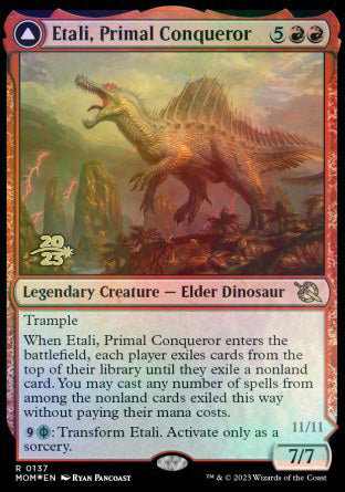 Etali, Primal Conqueror // Etali, Primal Sickness [March of the Machine Prerelease Promos] | Exor Games Dartmouth