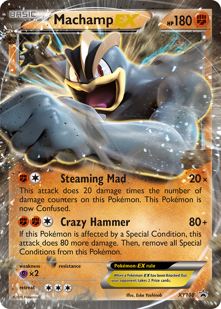 Machamp EX (XY108) [XY: Black Star Promos] | Exor Games Dartmouth