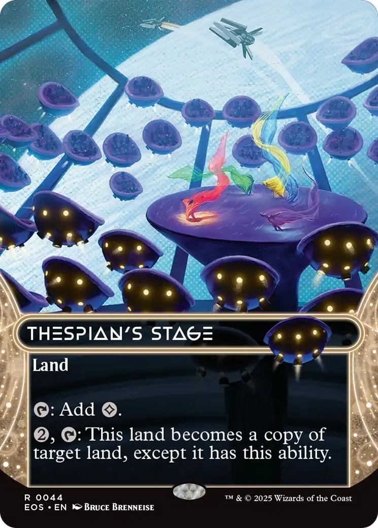 Thespian's Stage (0044) (Borderless) [Edge of Eternities: Stellar Sights] | Exor Games Dartmouth