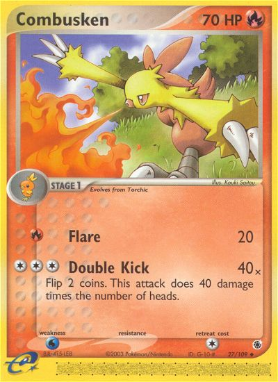 Combusken (27/109) [EX: Ruby & Sapphire] | Exor Games Dartmouth