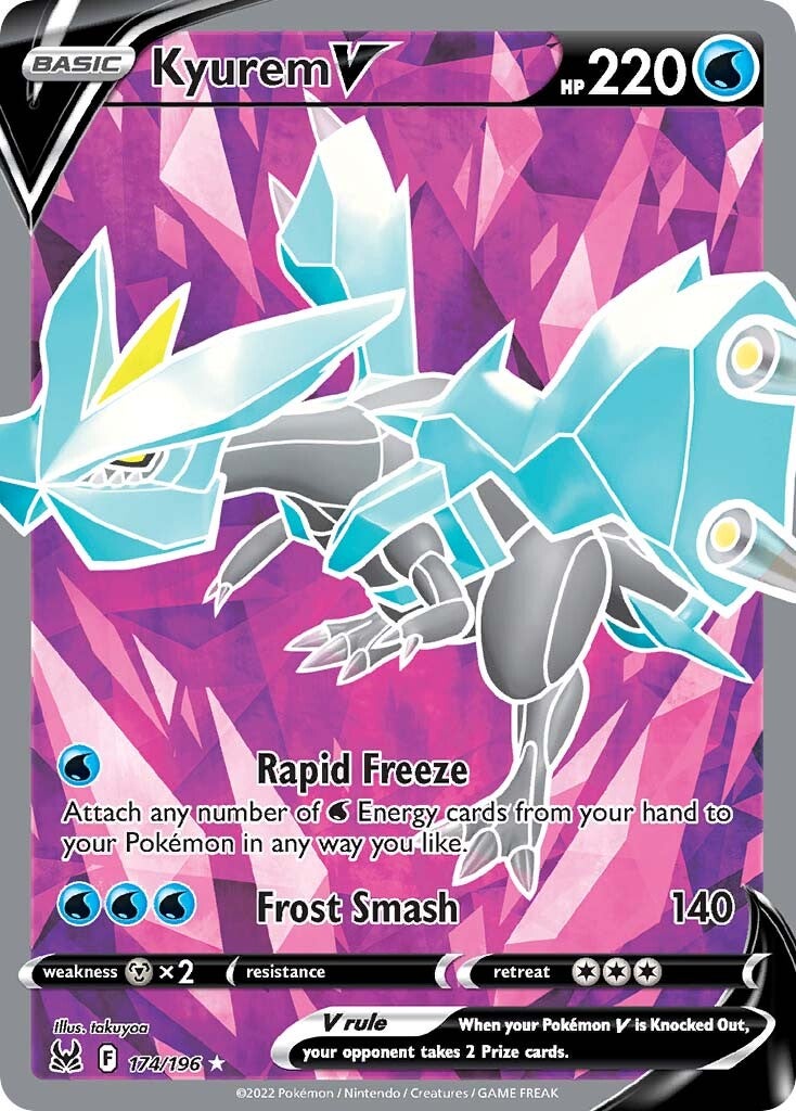 Kyurem V (174/196) [Sword & Shield: Lost Origin] | Exor Games Dartmouth