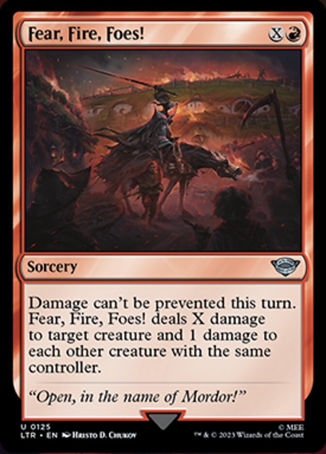 Fear, Fire, Foes! [The Lord of the Rings: Tales of Middle-Earth] | Exor Games Dartmouth