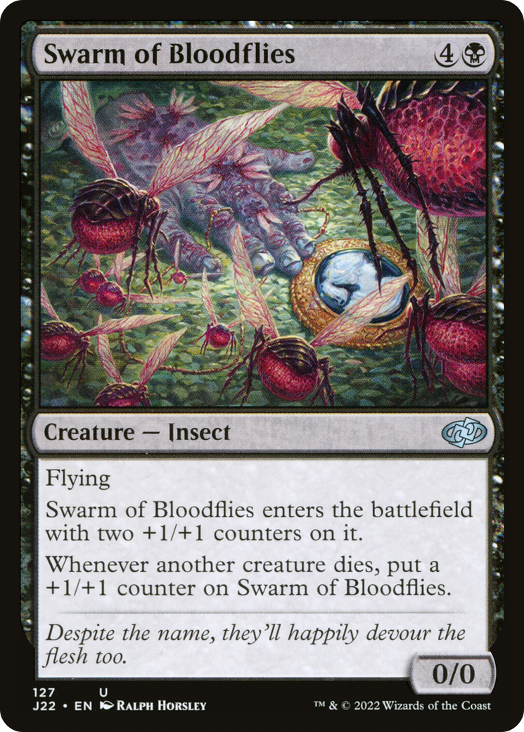 Swarm of Bloodflies [Jumpstart 2022] | Exor Games Dartmouth