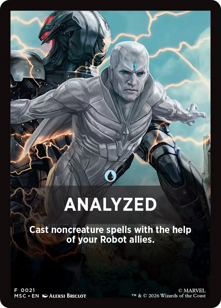 Analyzed Theme Card [Marvel Super Heroes Commander] | Exor Games Dartmouth