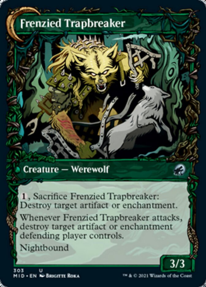 Outland Liberator // Frenzied Trapbreaker (Showcase Equinox) [Innistrad: Midnight Hunt] | Exor Games Dartmouth