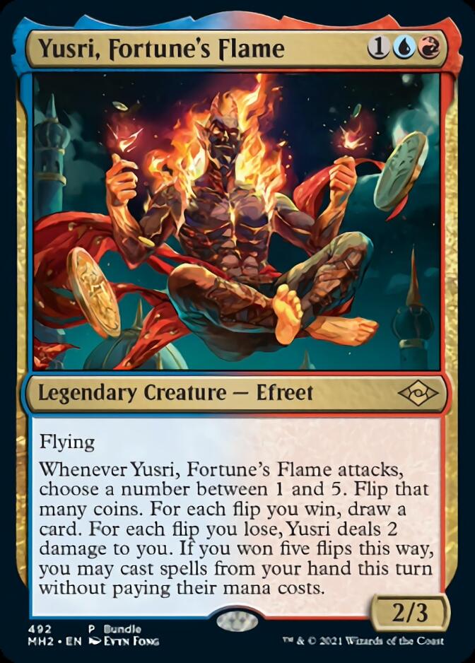 Yusri, Fortune's Flame (Bundle) [Modern Horizons 2] | Exor Games Dartmouth