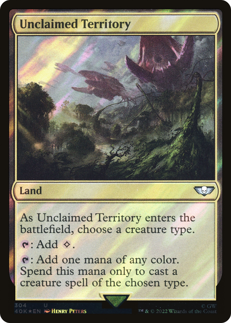 Unclaimed Territory (Surge Foil) [Marvel Super Heroes Commander] | Exor Games Dartmouth