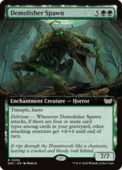 Demolisher Spawn (Extended Art) [Duskmourn: House of Horror Commander] | Exor Games Dartmouth