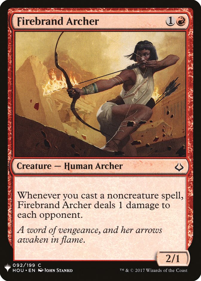 Firebrand Archer [Mystery Booster] | Exor Games Dartmouth