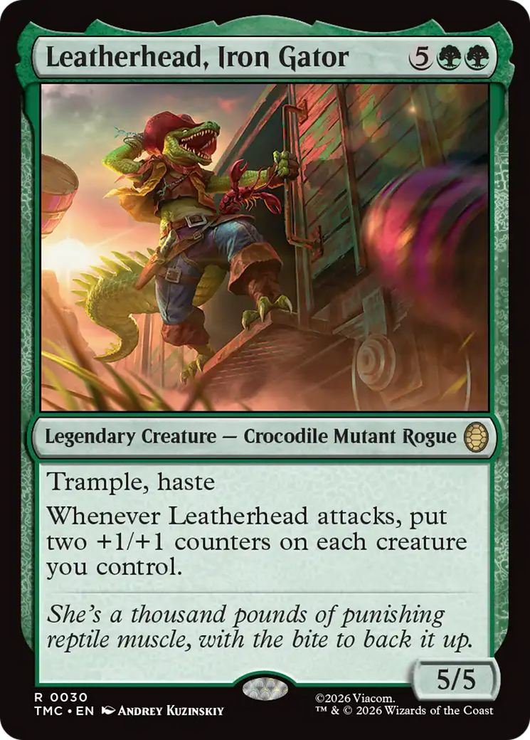 Leatherhead, Iron Gator [Teenage Mutant Ninja Turtles Commander] | Exor Games Dartmouth