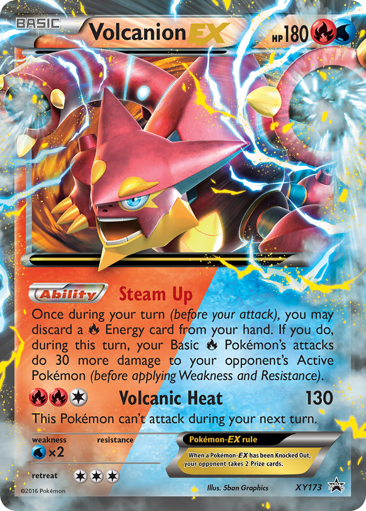 Volcanion EX (XY173) [XY: Black Star Promos] | Exor Games Dartmouth