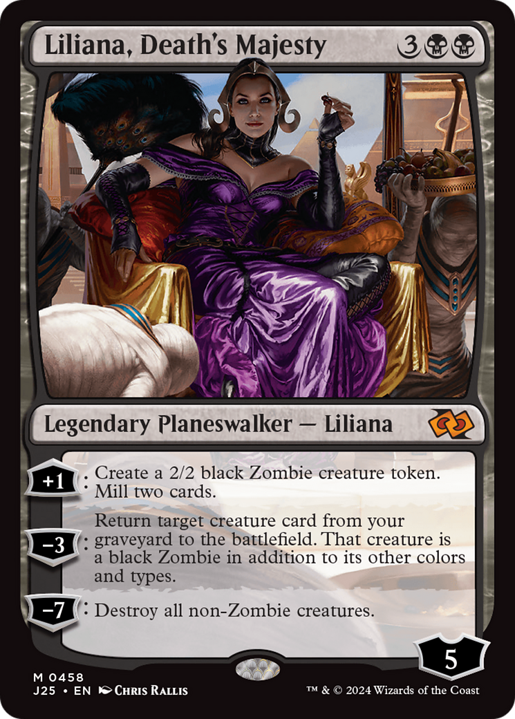 Liliana, Death's Majesty [Foundations Jumpstart] | Exor Games Dartmouth