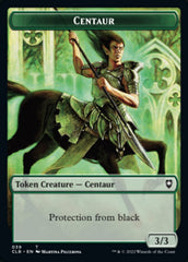 Horror // Centaur Double-Sided Token [Commander Legends: Battle for Baldur's Gate Tokens] | Exor Games Dartmouth